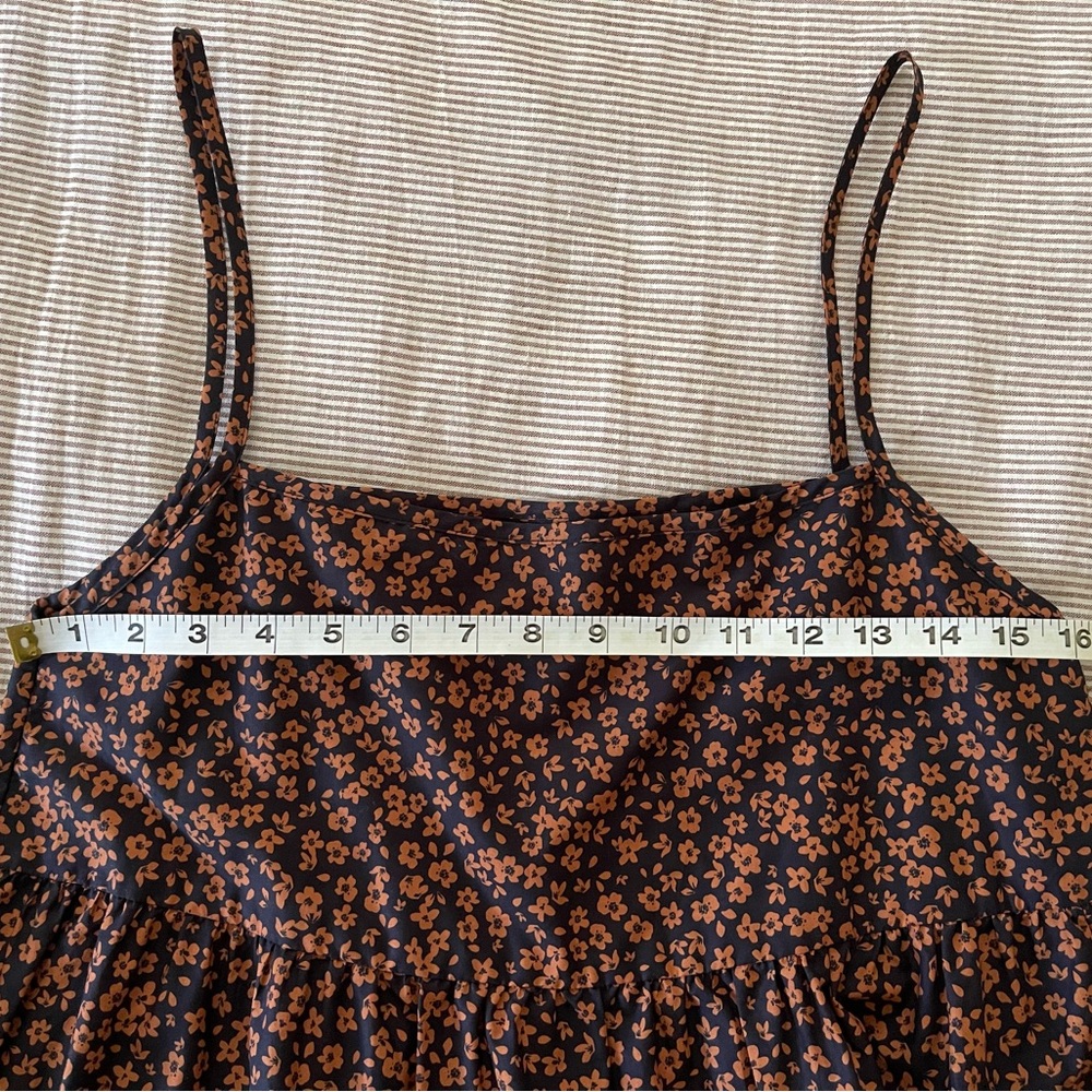 Matteau Floral-print tiered cotton-poplin maxi dress - Picture 10 of 10